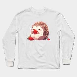 Cute Hedgehog Long Sleeve T-Shirt